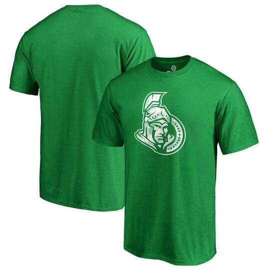 Men's Ottawa Senators Fanatics Branded St. Patrick's Day White Logo T-Shirt Kelly Green FengYun,We sell and wholesale Men's Ottawa Senators Fanatics Branded St. Patrick's Day White Logo T-Shirt Kelly Green FengYun on line form chian!